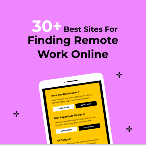 30+ Best Remote Job Sites