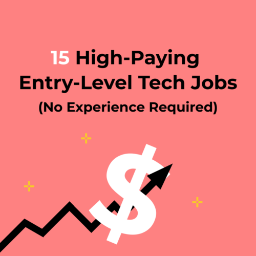 15 High-Paying Entry Level Tech Jobs (No Experience Required)