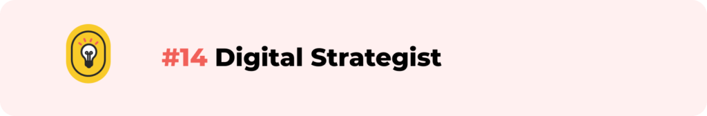 #14 Digital Strategist